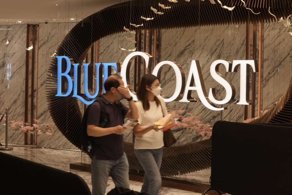 The first batch of flats at the Blue Coast ll project in Wong Chuk Hang went on sale in October. Photo: Jonathan Wong