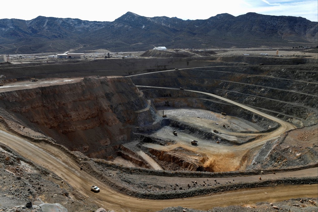 A rare earths open-pit mine in Mountain Pass, California. Photo: Reuters