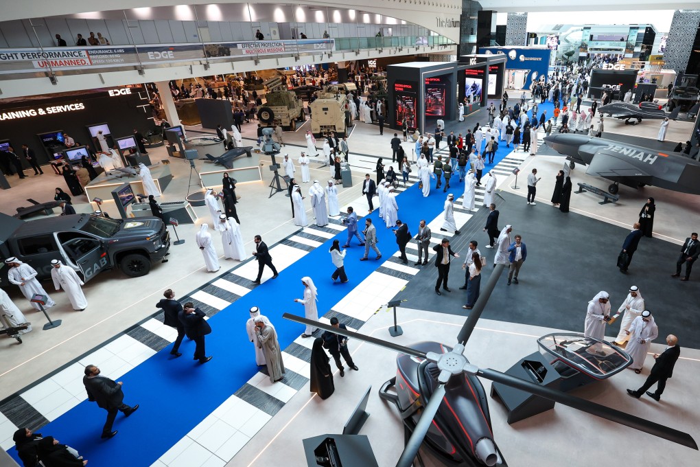 Weapons trends were on show at the 17th International Defence Exhibition and Conference (IDEX) and 8th edition of the Naval Defence and Maritime Security Exhibition (Navdex) in Abu Dhabi, UAE, this month. Photo: EPA-EFE