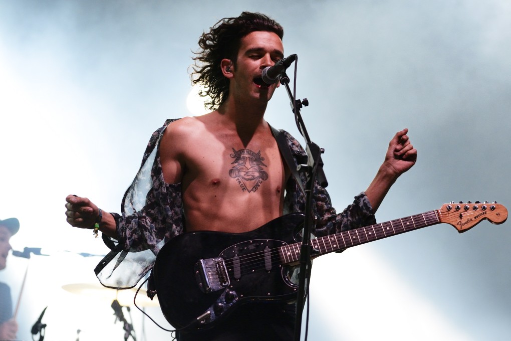 Matty Healy of The 1975. Photo: Shutterstock