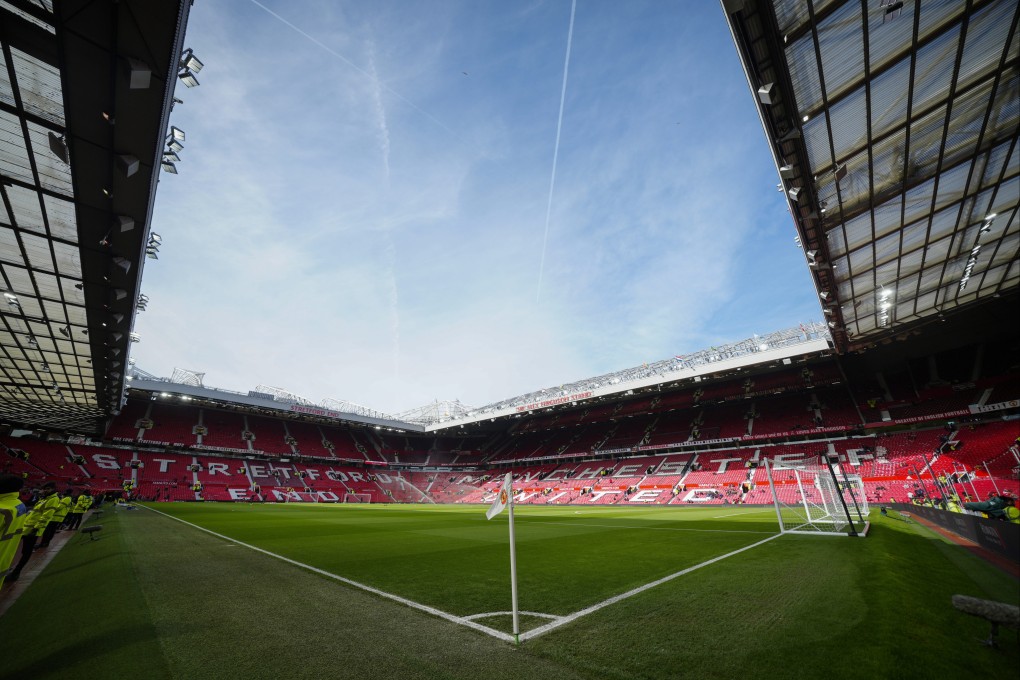 Manchester United’s home ground, Old Trafford, where the number of job cuts over the past year is expected to reach 400. Photo: AP