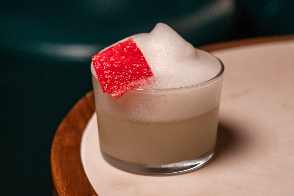 Socio’s new Corn Husk cocktail is made by upcycling corn husks from Mexican restaurant Chicano. Photo: Handout