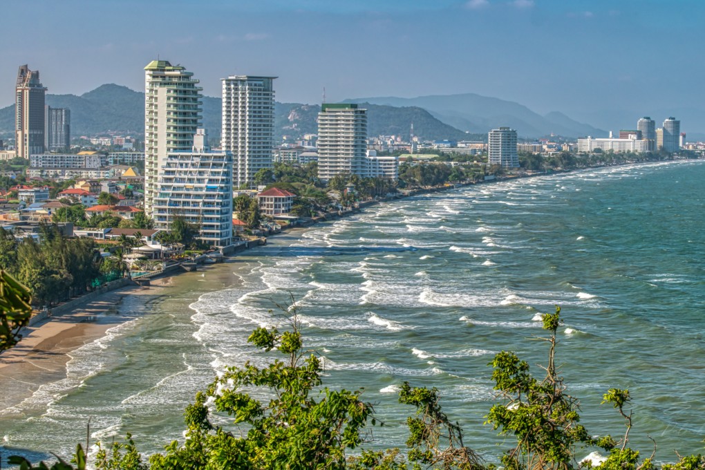The Thai Riviera viewed from Khao Takiap, as pictured by Patrick Jacobs in his book Hua Hin: A Coastal Canvas in Pictures. Photo: Patrick Jacobs