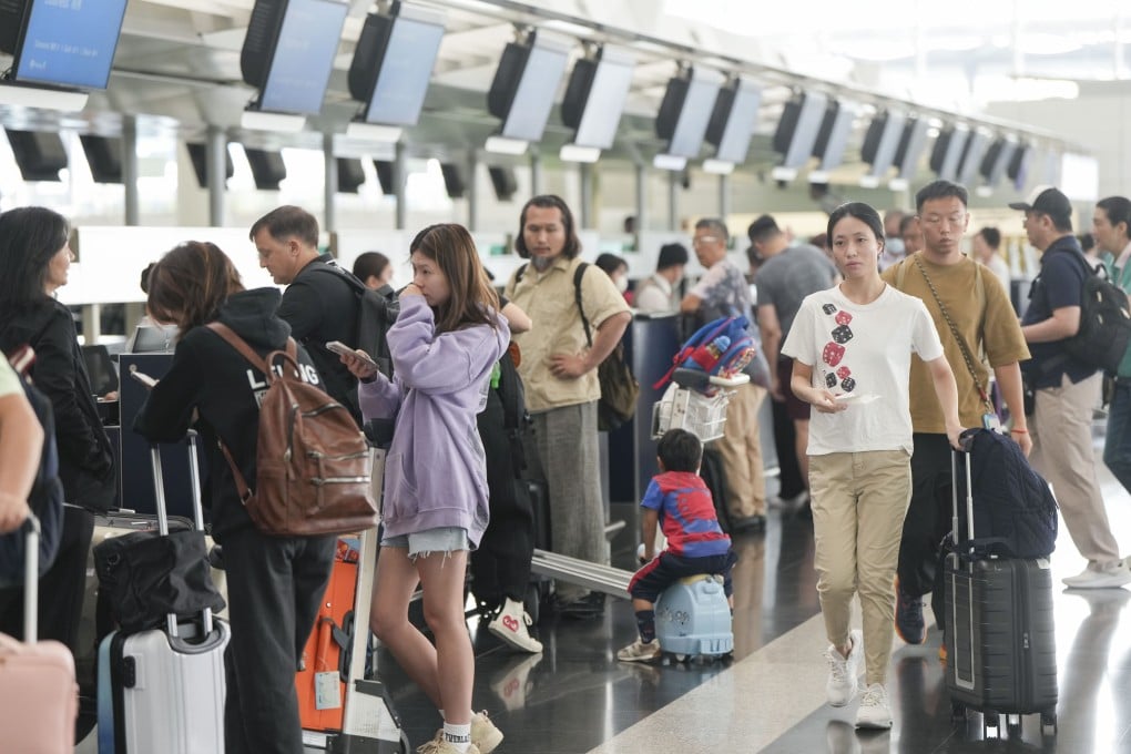 The government will increase the air passenger departure tax. Photo: Sam Tsang