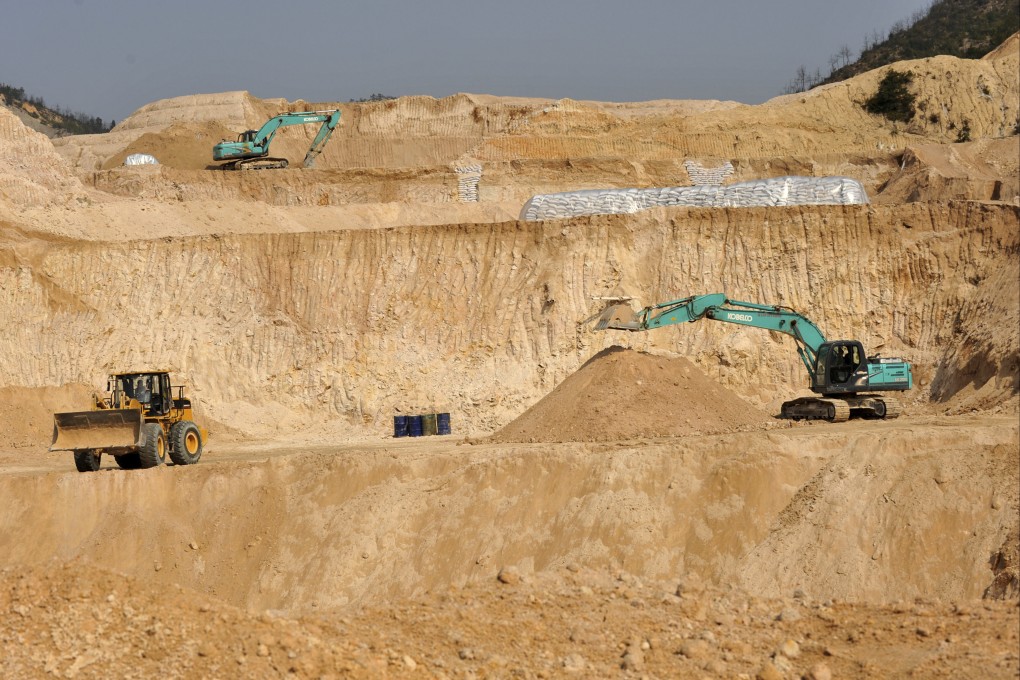China has the largest rare earth reserves in the world at 44 million tonnes. Photo: Chinatopix via AP