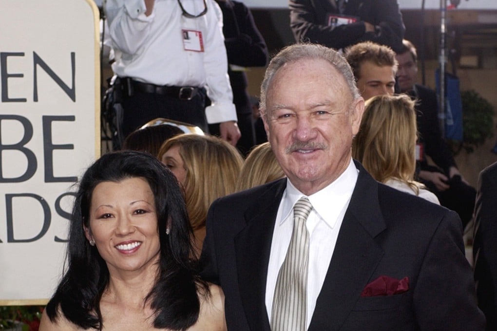 Actor Gene Hackman and his wife Betsy Arakawa in 2003. File photo: AP