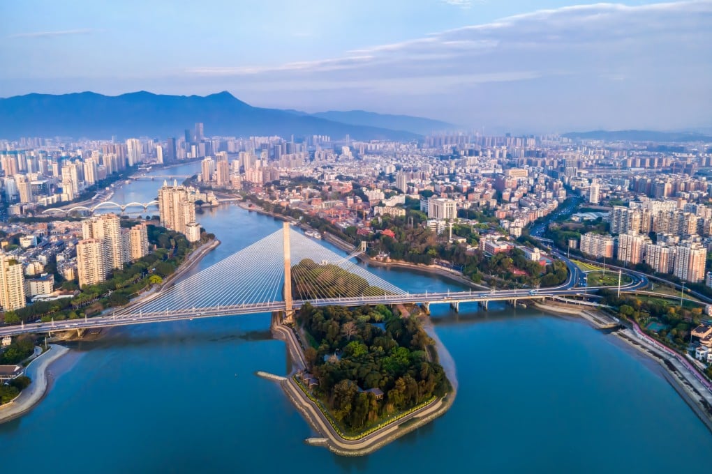 Fuzhou, capital of Fujian province. China’s latest push to integrate Taiwanese includes incentives in industries ranging from biopharmaceutical to broadcasting. Photo: Shutterstock Images