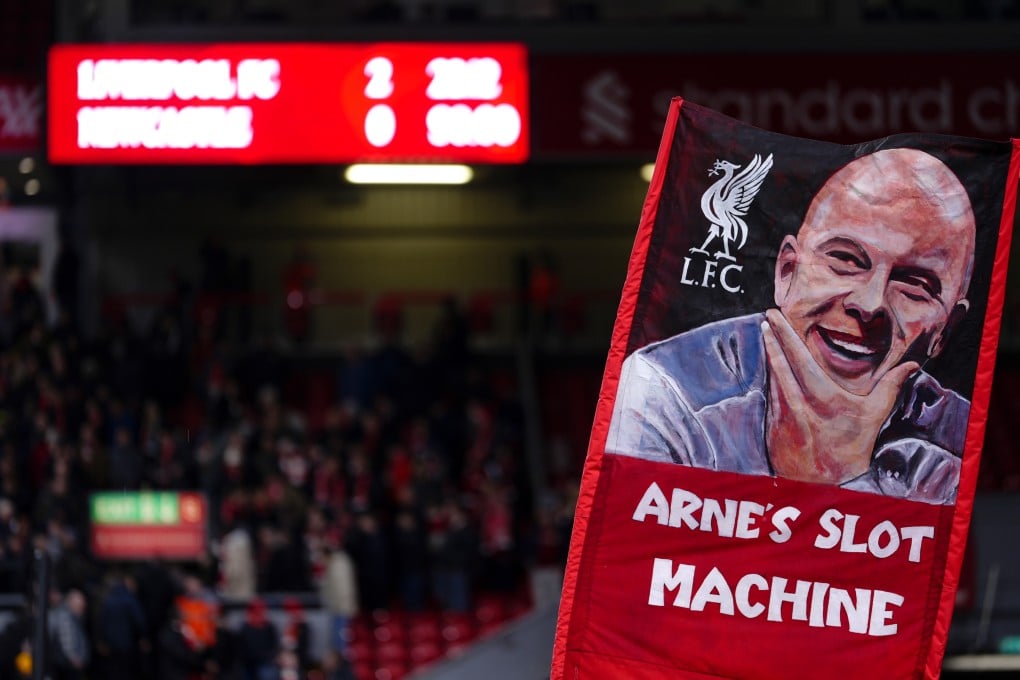 Liverpool fans are preparing to celebrate the English Premier League title in manager Arne Slot’s debut campaign. Photo: dpa