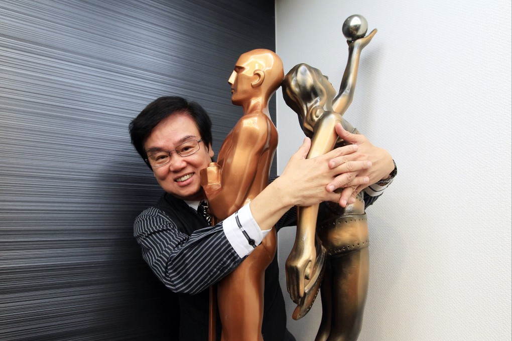 Movie producer and actor Raymond Wong Pak-ming, seen in his office in January 2013. Photo: Handout