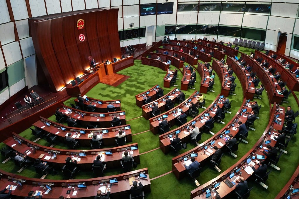 Hong Kong Financial Secretary Paul Chan delivers the budget on Wednesday. Photo: Robert Ng