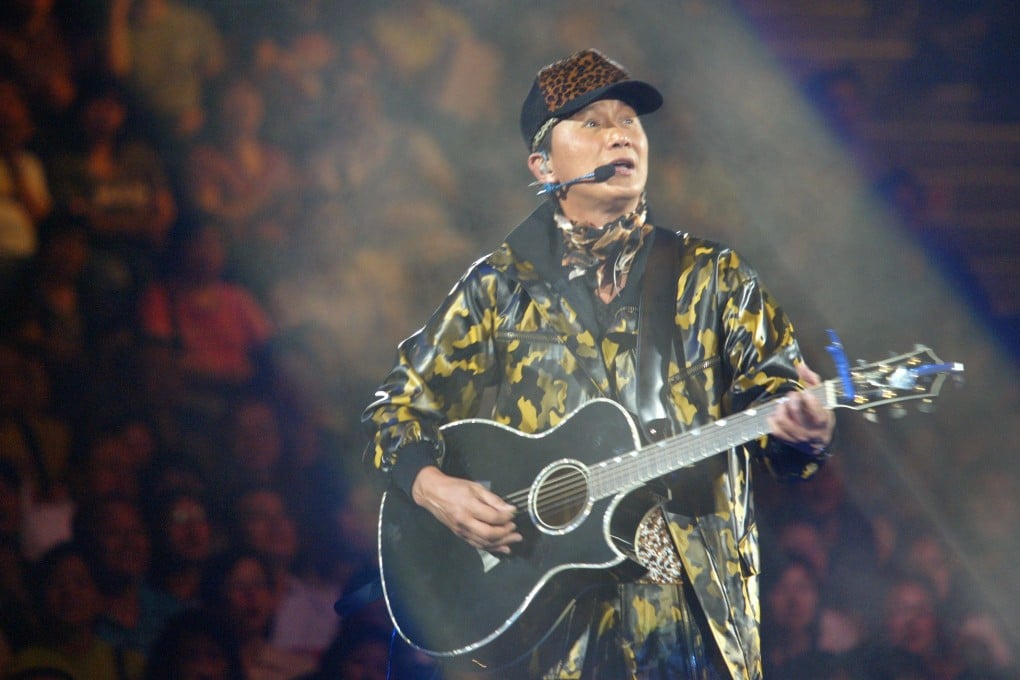 Sam Hui Koon-kit performs in Hong Kong in 2004. The prolific singer-songwriter is known as the “father of Cantopop” for good reason. He also had a long career as an actor. Photo: SCMP