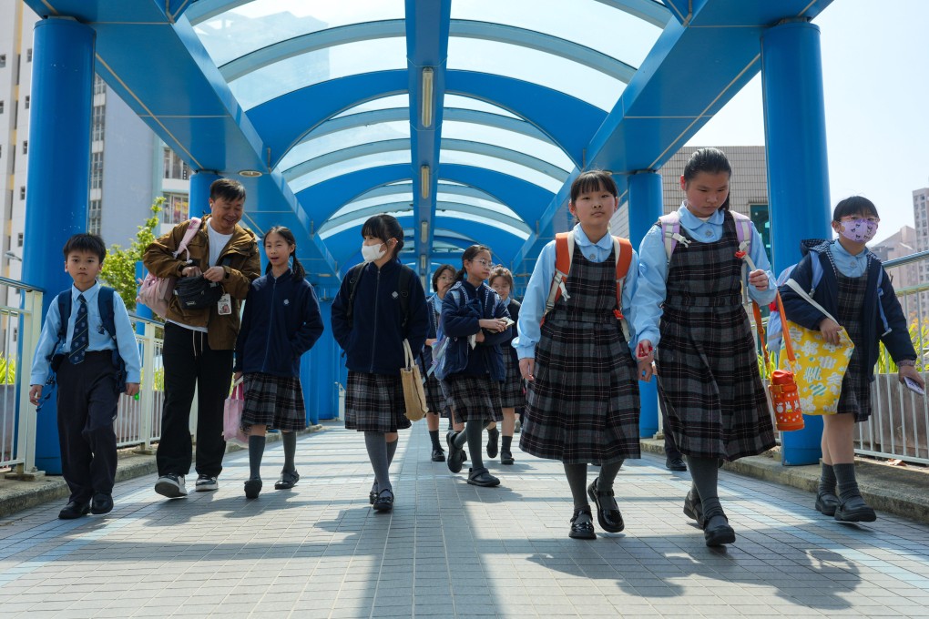 The annual HK$2,500 grant began in the 2019-20 school year and was made regular the following one to help parents cope with education expenses. Photo: Sam Tsang