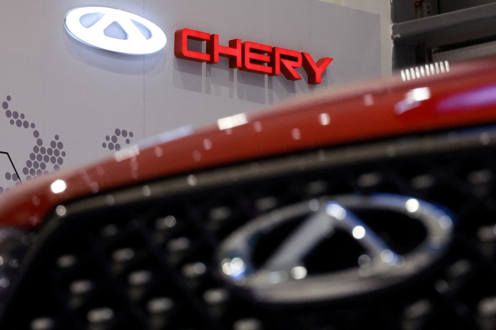 Chery Automobile sells cars under the Chery, Tiggo and Arrizo brands on the mainland and abroad. Photo: Reuters
