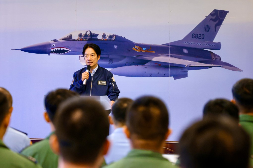 Taiwanese leader William Lai said the special budget for defence would be “prioritised”. Photo: EPA-EFE