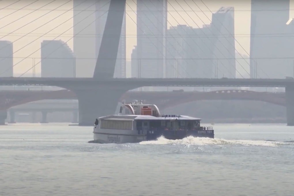 Seoul is launching a river bus service on the River Han using eco-friendly lightweight hybrid electric/diesel boats. Photo: YouTube / SeoulCity TV
