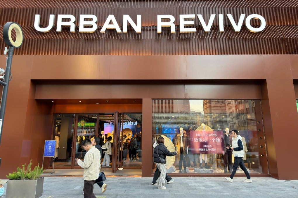 Urban Revivo generated more than 7 billion yuan in sales last year. Photo: Shutterstock