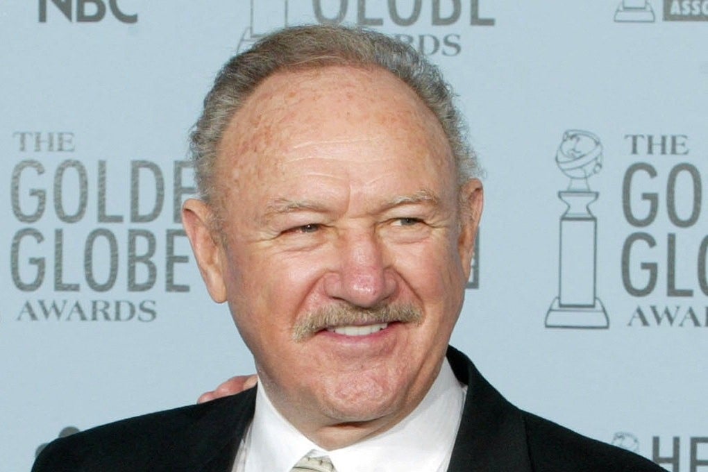 Actor Gene Hackman at the Golden Globe Awards in 2003. File photo: Reuters