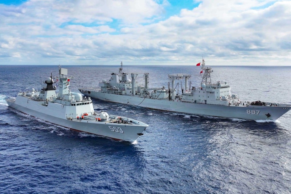 The PLA navy. Photo: PLA