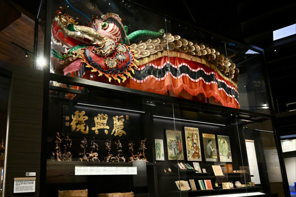 An exhibit in Sojourning in Gold Mountain at the Hong Kong Museum of History, which delves into the lives of Chinese immigrants in California in the 19th century, and the importance of Hong Kong as a gateway between China and the US.