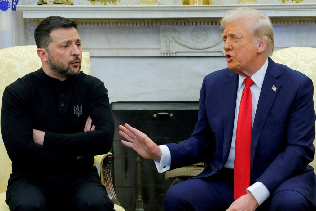 The meeting between US President Donald Trump and Ukrainian President Volodymyr Zelensky at the White House on Friday resulted in a minerals deal being called off. Photo: Reuters
