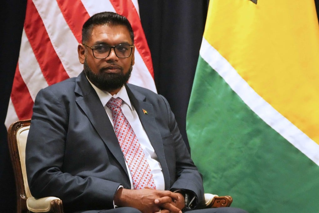 Guyanese President Irfaan Ali attends a meeting at the UN headquarters in New York in September 2024. Photo: AFP