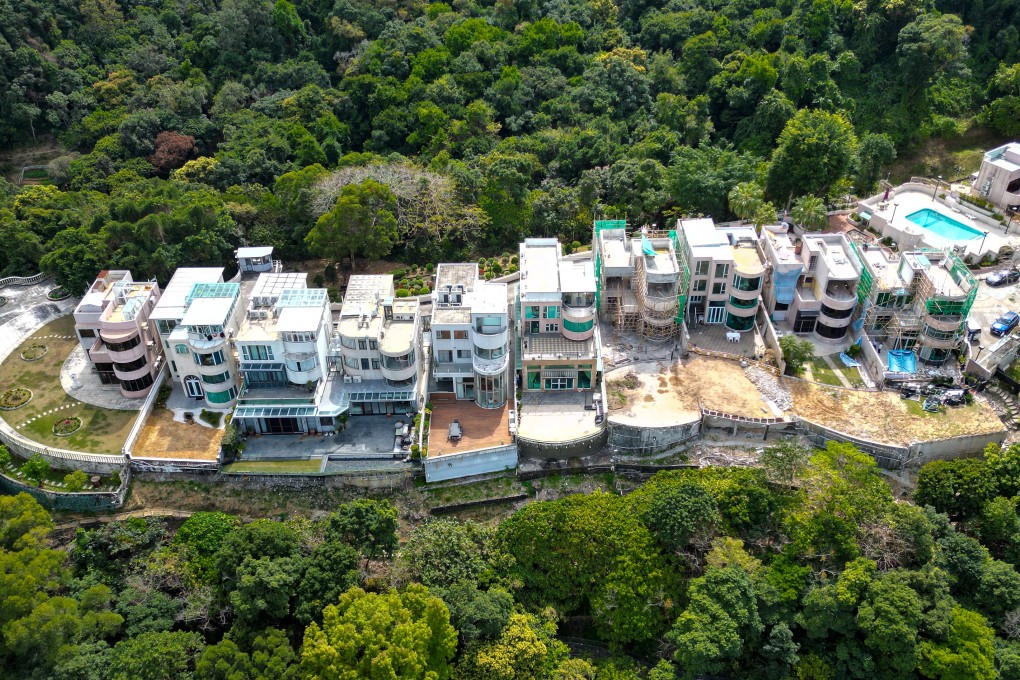 A recent aerial view of Seaview Villas at Tai Po. Photo: Sam Tsang