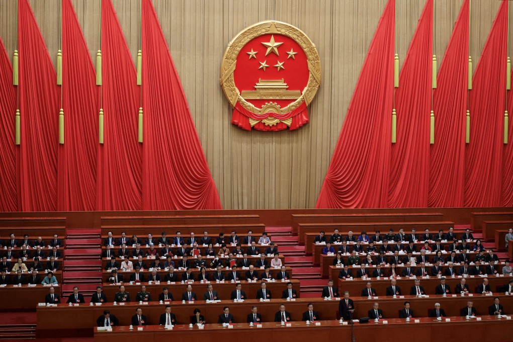 The National People’s Congress holds the closing session of its annual meeting in March of last year. Photo: Reuters
