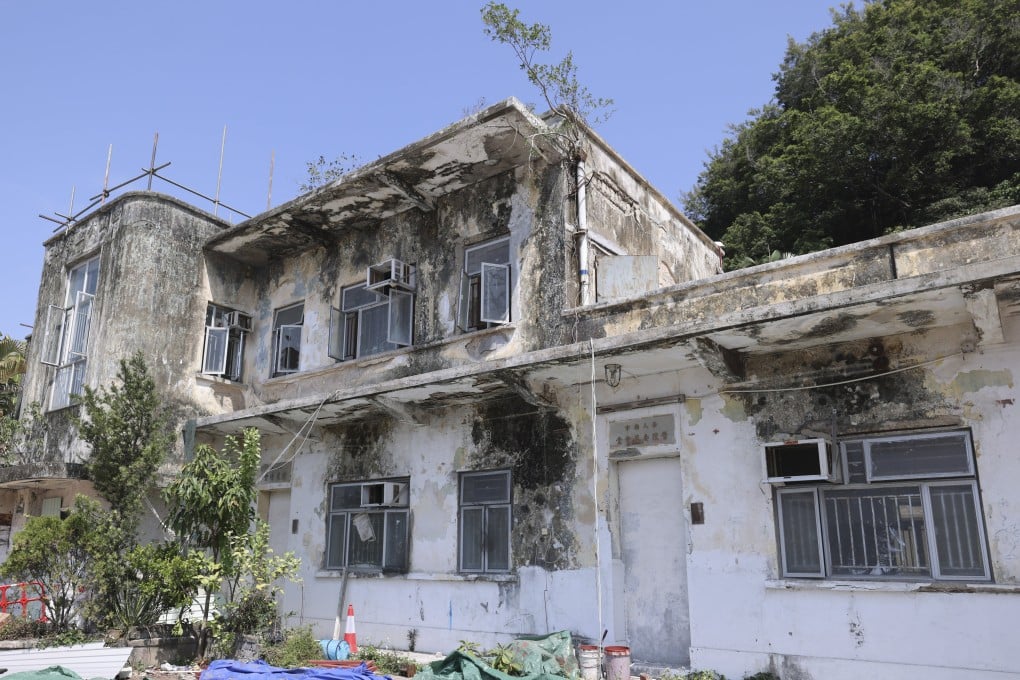 The former Sze Shan Public School in Cha Kwo Ling that campaigners want to save from demolition. Dating from 1952, it is a rare surviving example in Hong Kong of a building in the Streamline Moderne style, an offshoot of art deco. Photo: Nora Tam