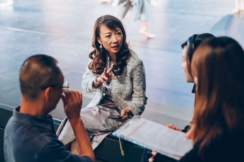 Anna Chan (centre) has been chosen to fill the vacancy for director of the Hong Kong Academy for Performing Arts. She is currently its head of dance, and began working there as a lecturer in 2003. Photo: HKAPA
