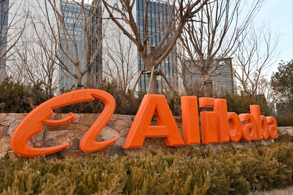 Alibaba’s offices in Beijing. Photo: AFP