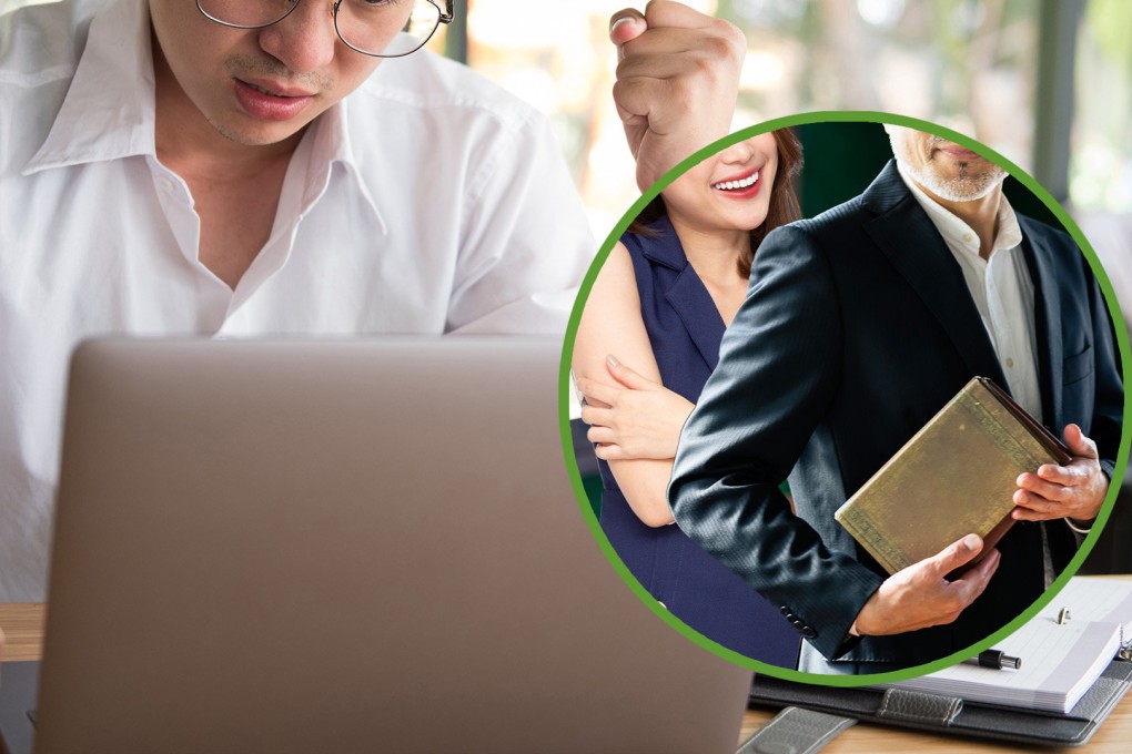 A love affair betwen a PhD student in China and her married professor has been exposed by her ex-boyfriend via an online slide presentation.
Photo: SCMP composite/Shutterstock