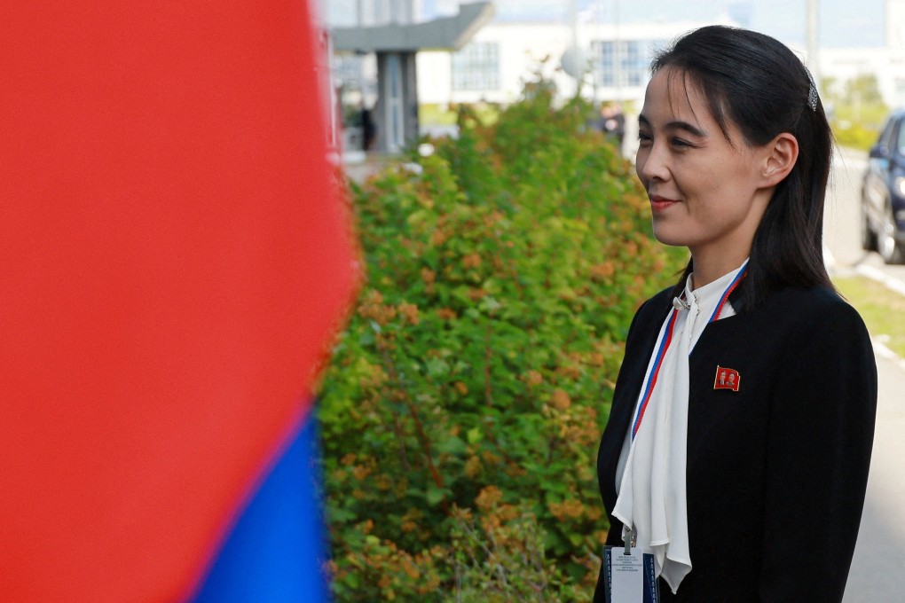 Kim Yo-jong, sister of North Korea’s leader Kim Jong-un. Photo: Sputnik / Vladimir Smirnov / Pool via Reuters