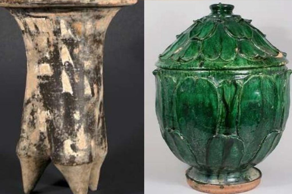 Nearly 600 artefacts have been returned to China from the US since 2019, when the countries signed a deal on the repatriation of missing relics. Photo: CCTV