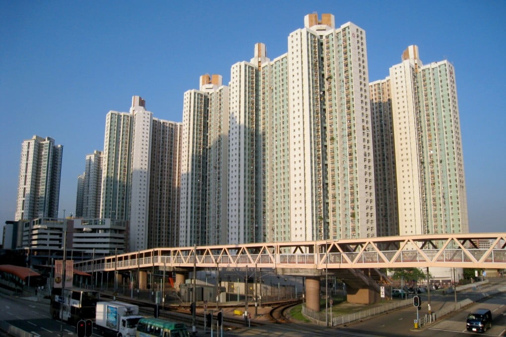 The video shows the partially clothed group apparently partaking in sexual activities on a platform of the car park in Tin Yat Estate, Tin Shui Wai. Photo: Handout