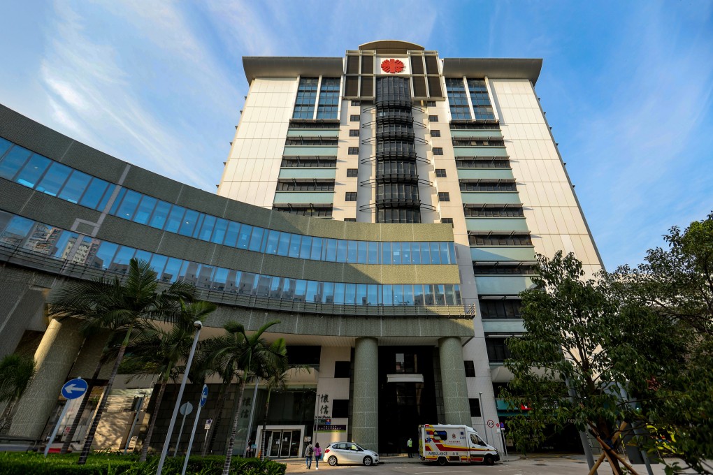 A 75-year-old patient died after a dietary blunder at the Caritas Medical Centre in Sham Shui Po.  Photo: Edmond So