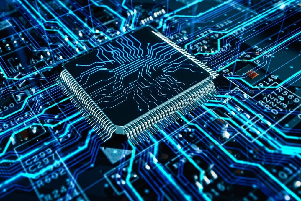An artificial intelligence-powered microchip. Photo: Shutterstock