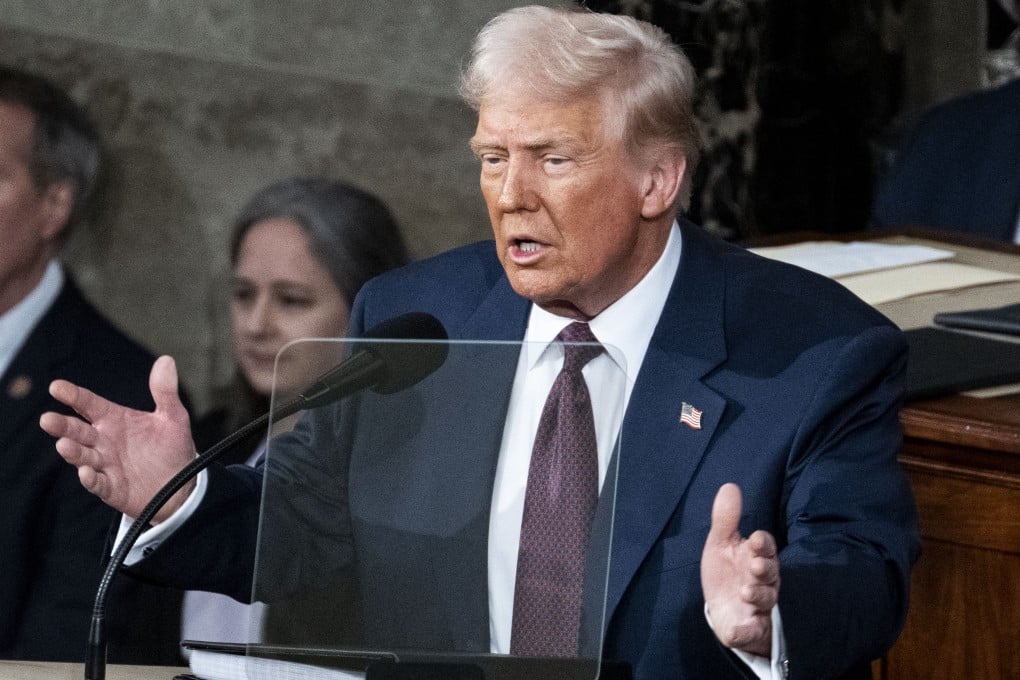 Donald Trump addressing a joint session of Congress. Photo: DPA