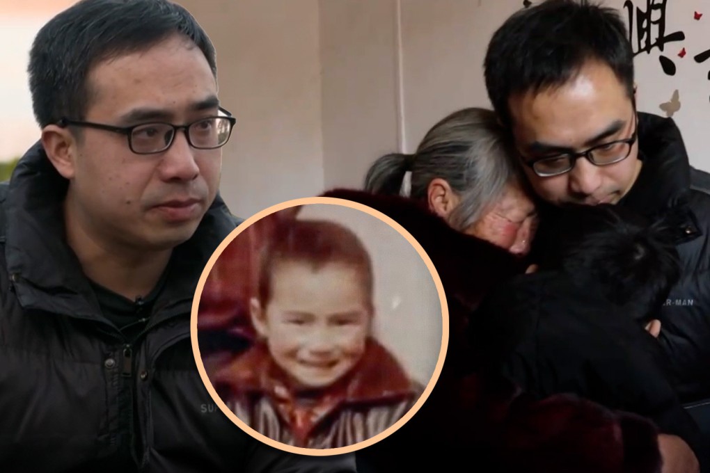 A shop owner in China has discovered he was adopted during a family row, then been doubly shocked to find that his biological sister lived just 500 metres away. Photo: SCMP composite/CCTV