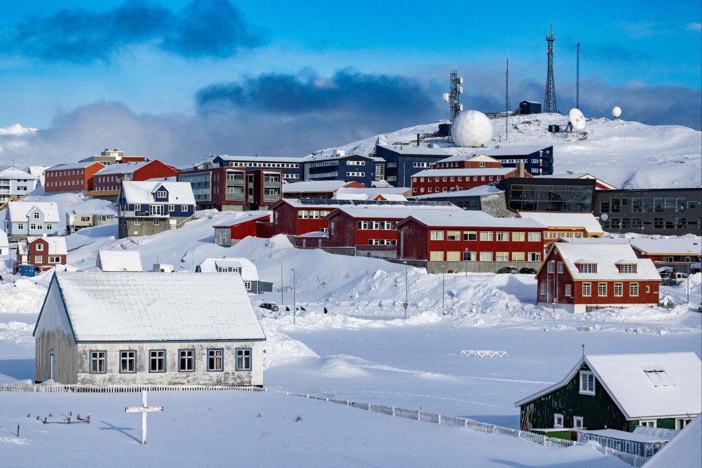Greenland’s capital Nuuk. Trump had earlier not ruled out military force to seize either the Panama Canal or Greenland. Photo: AFP