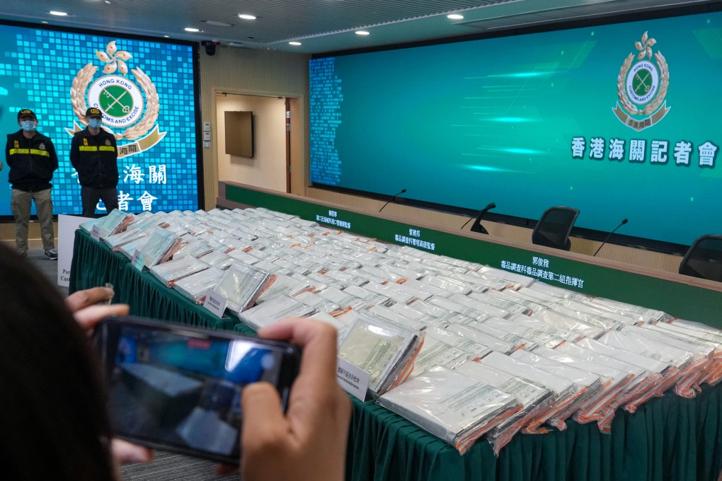 One of the recent cases involved HK$360 million worth of Ice weighing 680kg that was disguised inside heating panels from Mexico. Photo: Sun Yeung