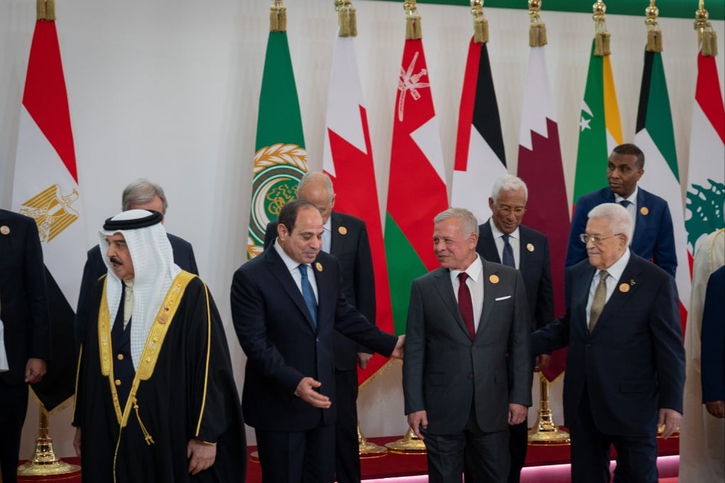 Arab leaders gather in Cairo on Tuesday to discuss the future of Gaza. Photo: EPA-EFE
