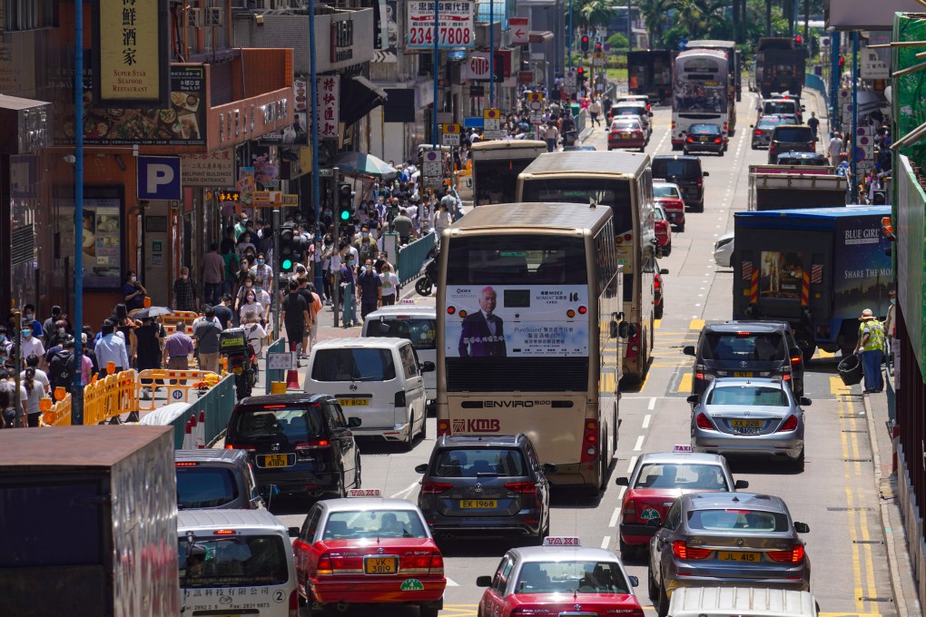 Eleven sets of CCTV cameras have been installed in Kwun Tong. Photo: Winson Wong