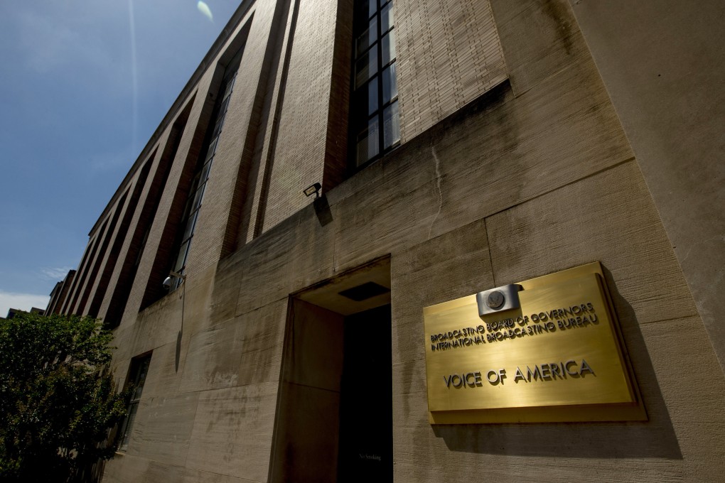 The Voice of America in Washington. File photo: AP