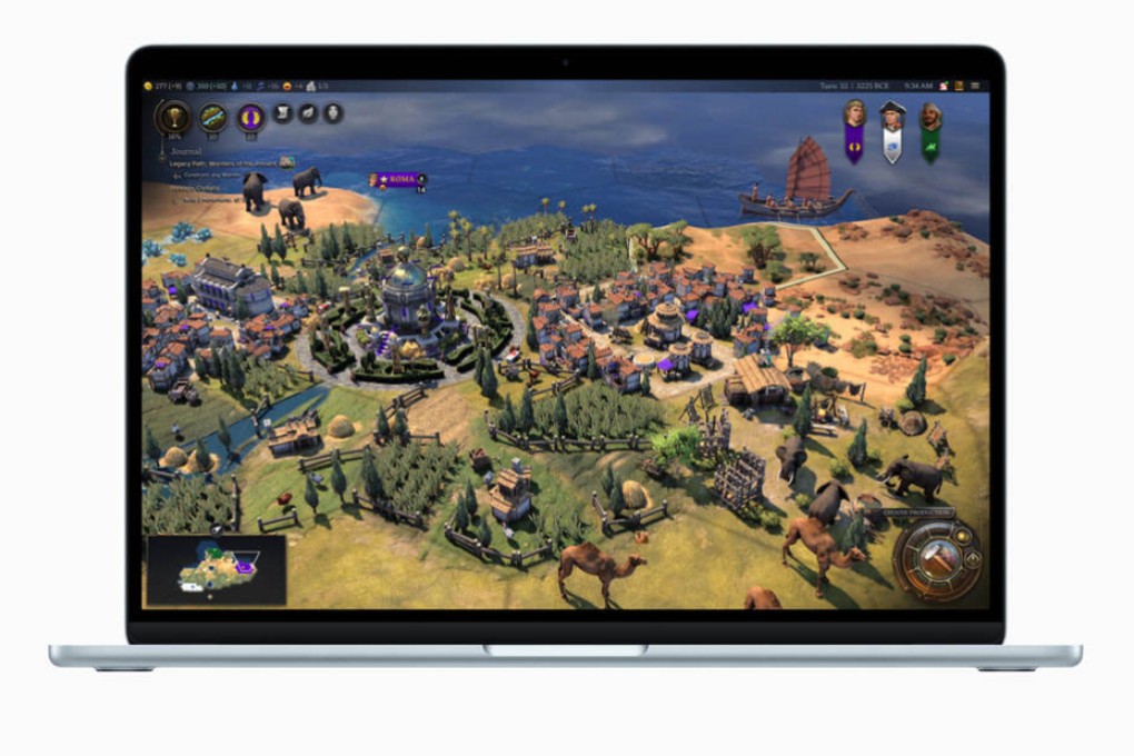 Apple introduces the new MacBook Air with an AI-ready M4 chip for superior performance compared with previous models. Photo: Apple