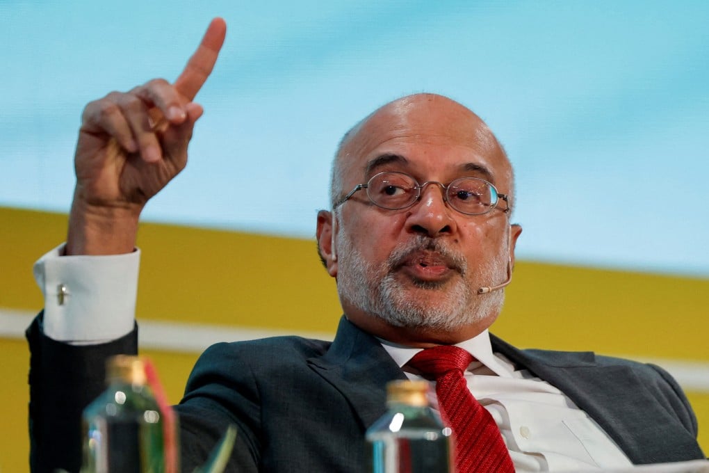 Piyush Gupta, CEO of DBS Bank, attends the Nasscom Technology and Leadership Forum in Mumbai, India, on February 24, 2025. Photo: Reuters