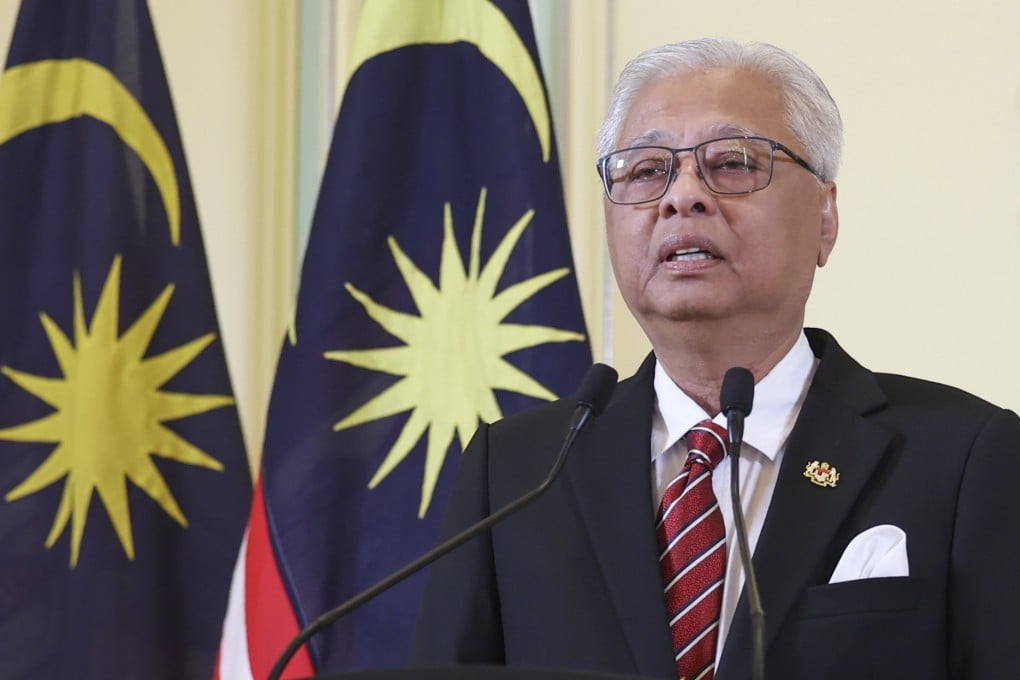 Ismail Sabri Yaakob during his short-lived stint as Malaysian prime minister. Photo: Bernama/dpa