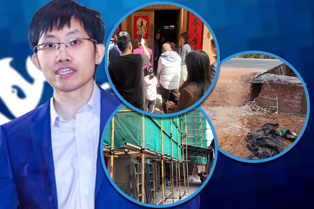 DeepSeek 创始人的家乡中国在他蜚声国际后已成为旅游胜地。照片：SCMP 合成/Shutterstock/Wikipedia/Weibo/Douyin/163.com