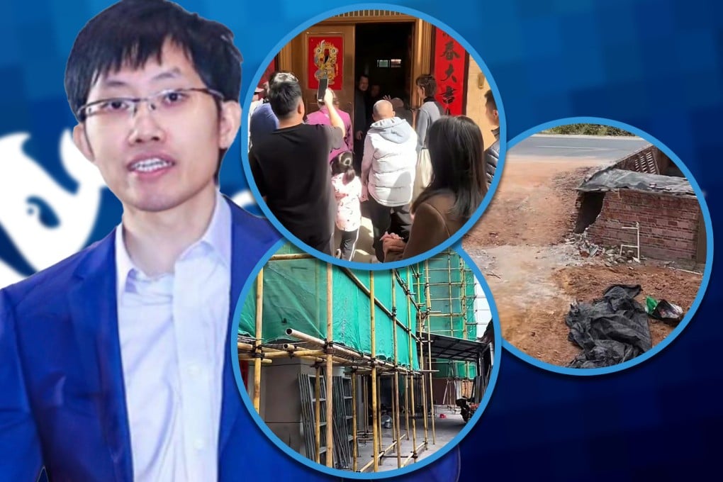 DeepSeek 创始人的家乡中国在他蜚声国际后已成为旅游胜地。照片:SCMP 合成/Shutterstock/Wikipedia/Weibo/Douyin/163.com