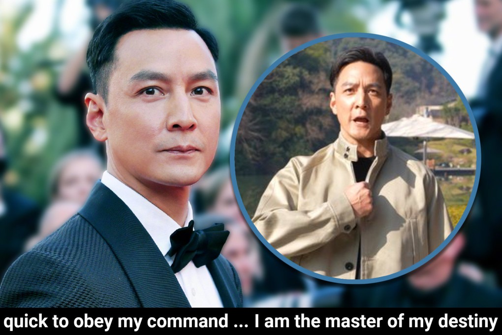 Daniel Wu, the US-born Hong Kong actor and filmmaker, has gained attention on Chinese social media for launching an English-language course to teach fans authentic spoken English. Photo: SCMP composite/Weibo/Douyin