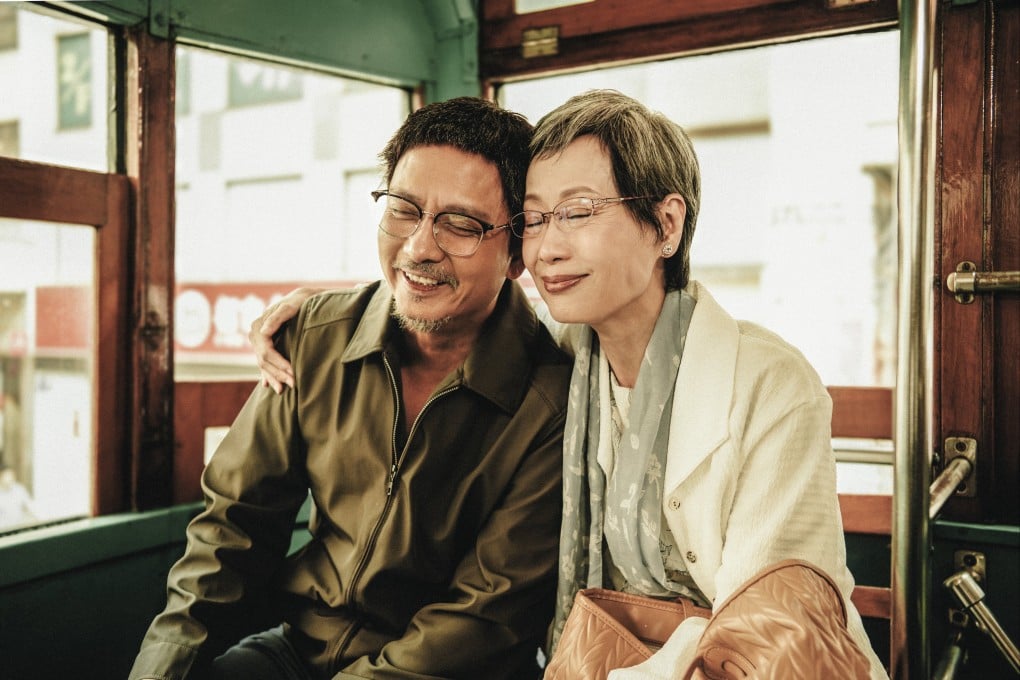 Tse Kwan-ho as unfaithful husband Andrew and Cecilia Yip Tung as his devoted ex-wife, Sabrina, in a still from True Love, for Once in My Life.
